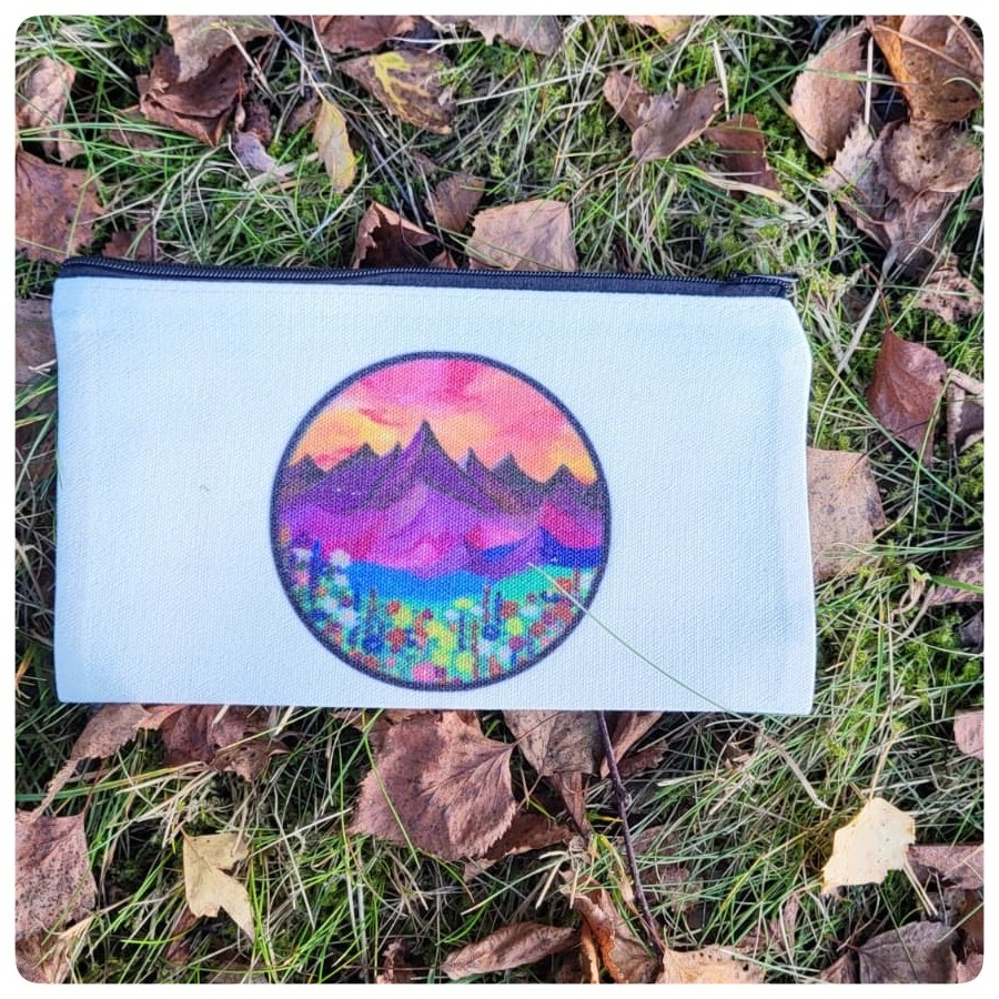 Taštička barevné hory